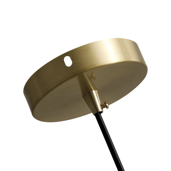 1 - Light Mid - Century Modern Brass Dome Pendant Light - Yiilighting