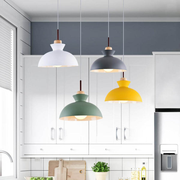 1 - Light Modern Dome Pendant Light - Yiilighting