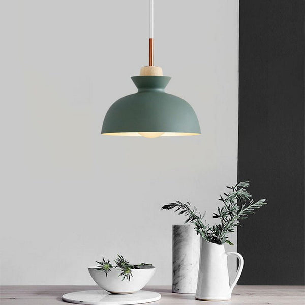 1 - Light Modern Dome Pendant Light - Yiilighting