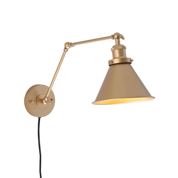 1-Light Modern Swing Arm Wall Sconce - Yiilighting