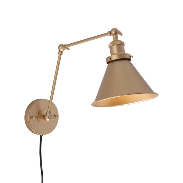 1-Light Modern Swing Arm Wall Sconce - Yiilighting
