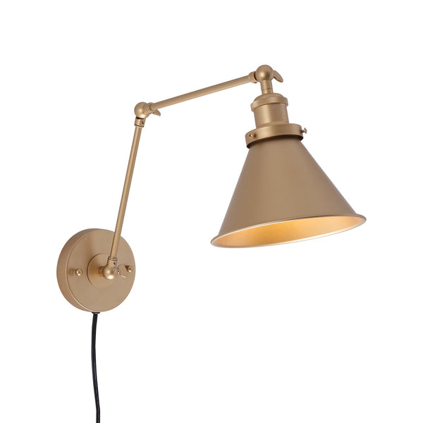 1-Light Modern Swing Arm Wall Sconce - Yiilighting