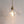 1-Light Vintage Ribbed Glass Brass Dome Pendant Light - Yiilighting