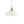 1-Light Vintage Ribbed Glass Brass Dome Pendant Light - Yiilighting