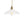 1-Light Vintage Ribbed Glass Brass Dome Pendant Light - Yiilighting