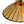 1-Light Vintage Ribbed Glass Brass Dome Pendant Light - Yiilighting