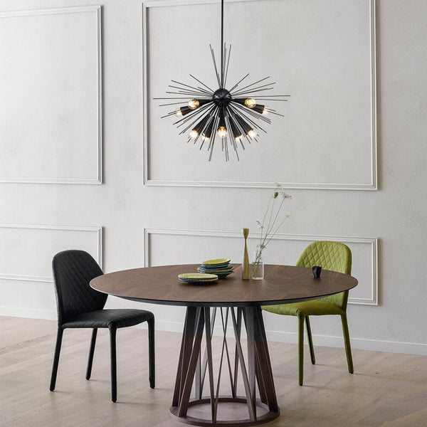 10 - Light Modern Sputnik Sunburst Pendant - Yiilighting