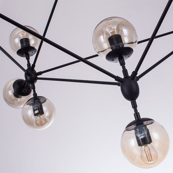 10/15 - Light Modern Modo Glass Globe Chandelier - Yiilighting