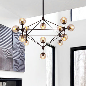 10/15 - Light Modern Modo Glass Globe Chandelier - Yiilighting