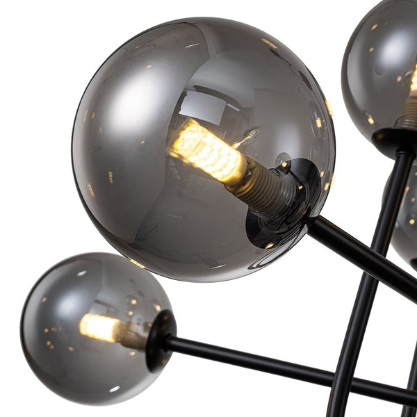 13 - Light Modern Cluster Glass Globe Bubble Chandelier - Yiilighting