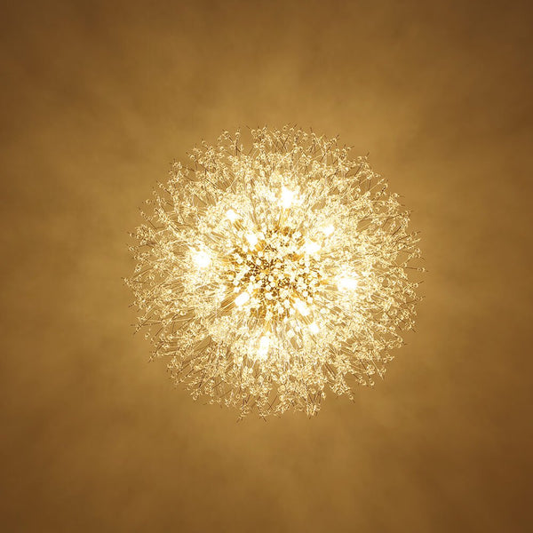 16 - Light Dandelion Crystal Firework Sputnik Chandelier - Yiilighting