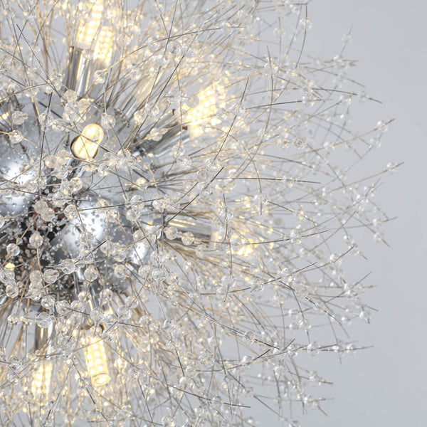 16 - Light Dandelion Crystal Firework Sputnik Chandelier - Yiilighting