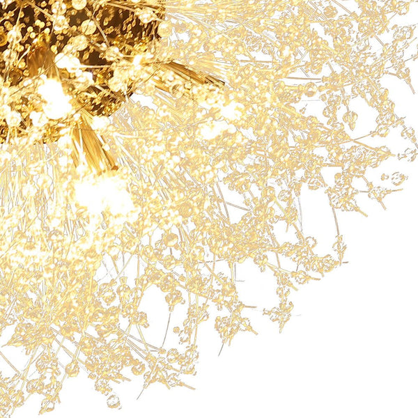 16 - Light Dandelion Crystal Firework Sputnik Chandelier - Yiilighting