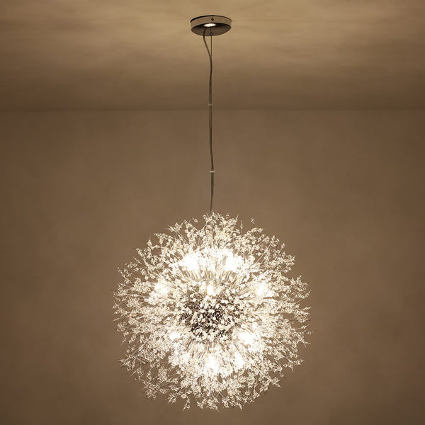 16 - Light Dandelion Crystal Firework Sputnik Chandelier - Yiilighting