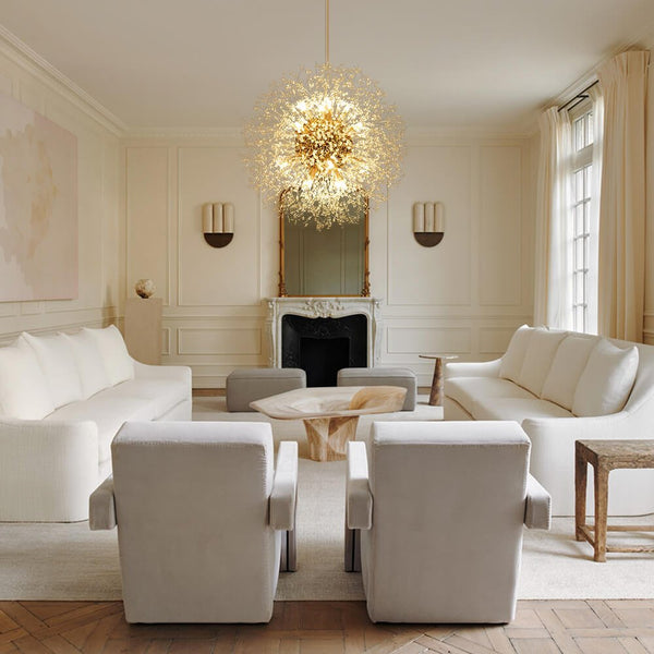 16 - Light Dandelion Crystal Firework Sputnik Chandelier - Yiilighting