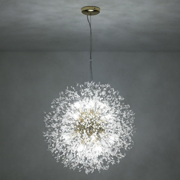 16 - Light Dandelion Crystal Firework Sputnik Chandelier - Yiilighting