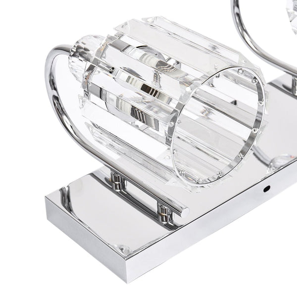 2 - Light Modern Crystal Bathroom Vanity Light - Yiilighting