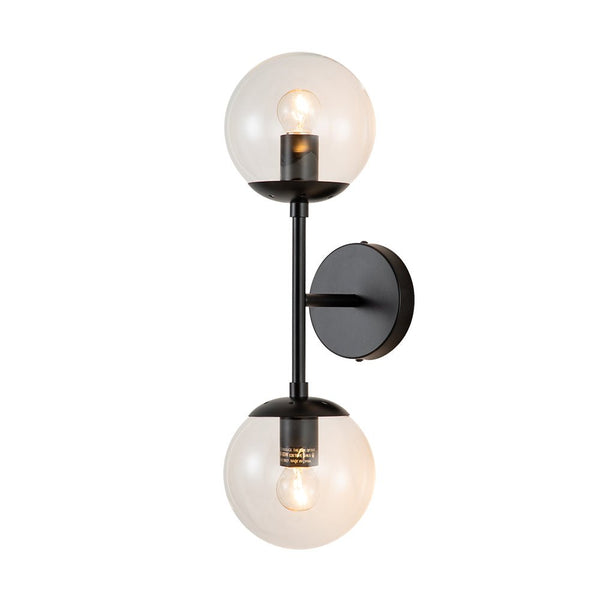 2 - Light Modern Minimalist Glass Wall Sconce - Yiilighting