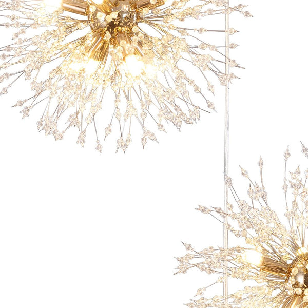 24/40 - Light Dandelion Sputnik Firework Chandelier - Yiilighting