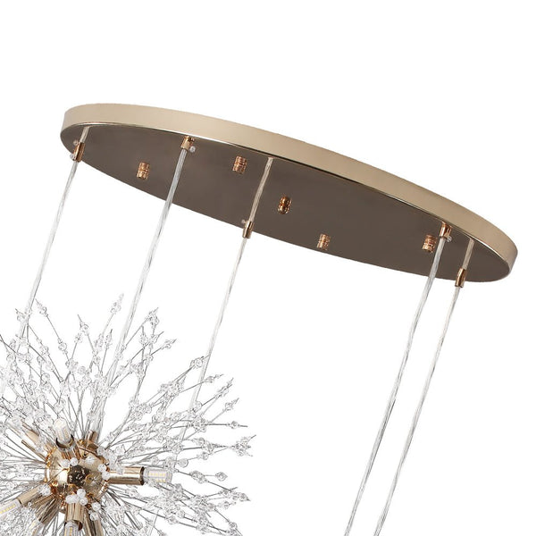 24/40 - Light Dandelion Sputnik Firework Chandelier - Yiilighting