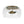 3-Light Hammered Glass Bowl Flush Mount Ceiling Light