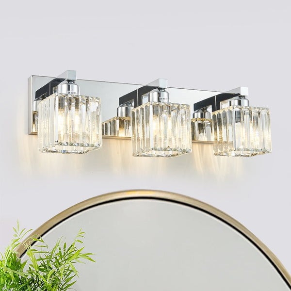 3 - Light Dimmable Mid - century Modern Wall Sconce - Yiilighting