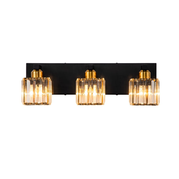 3 - Light Dimmable Mid - century Modern Wall Sconce - Yiilighting