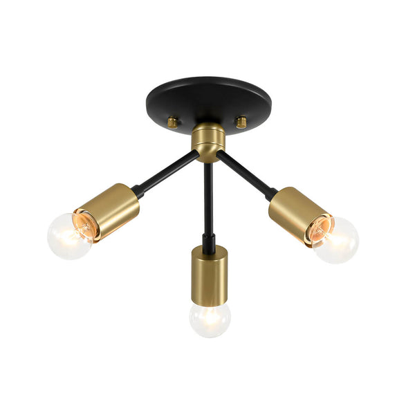 3 - Light Modern Minimalist Sputnik Ceiling Light - Yiilighting