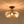 3-Light Ribbed Pumpkin Clear Glass Semi Flush Mount Ceiling Light - Yiilighting