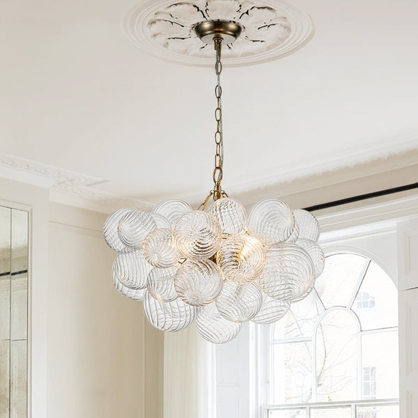 3/8 - Light Modern Cluster Glass Bubble Chandelier - Yiilighting