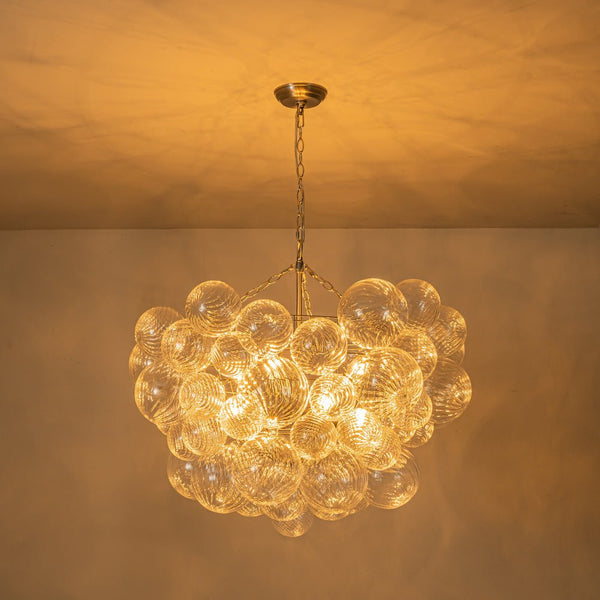 3/8 - Light Modern Cluster Glass Bubble Chandelier - Yiilighting