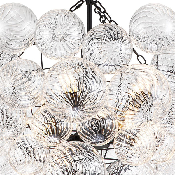 3/8 - Light Modern Cluster Glass Bubble Chandelier - Yiilighting