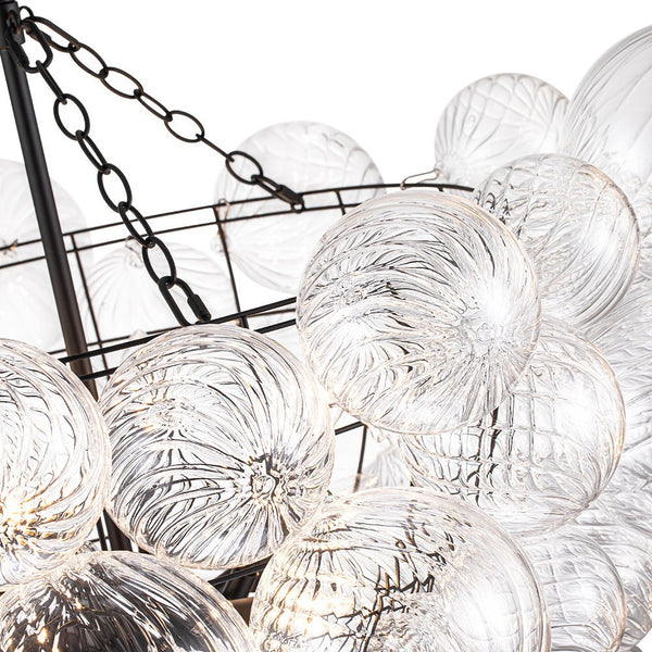 3/8 - Light Modern Cluster Glass Bubble Chandelier - Yiilighting