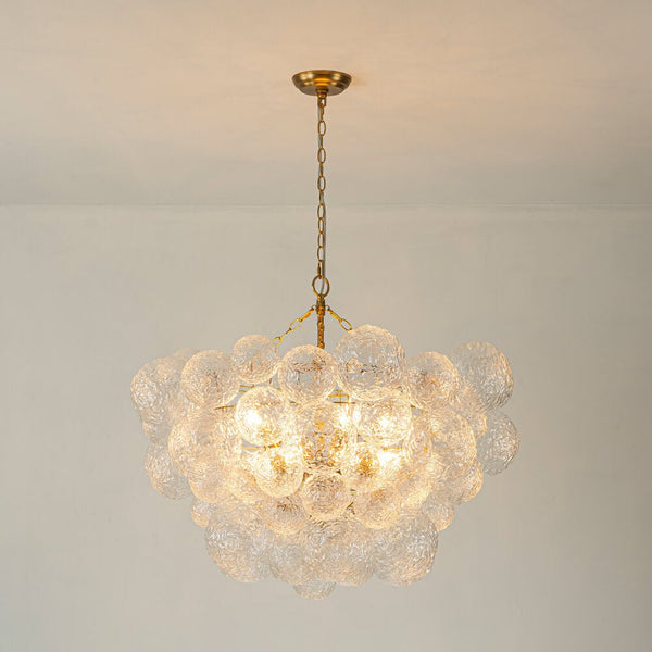 3/8 - Light Modern Grape Cluster Glass Chandelier - Yiilighting