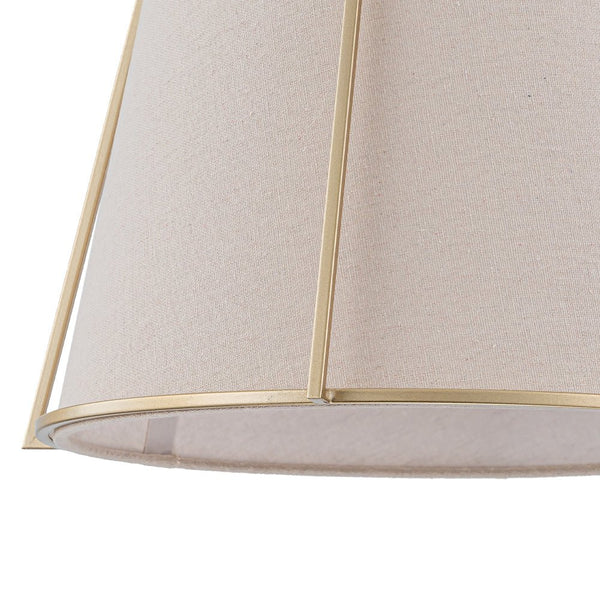 4-Light Classic Fabric Drum Chandelier | Champagne Gold Iron Pendant Light - Yiilighting