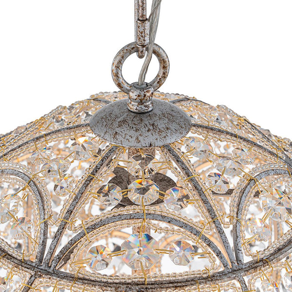 4/6 - Light Luxury Spherical Crystal Chandelier - Yiilighting