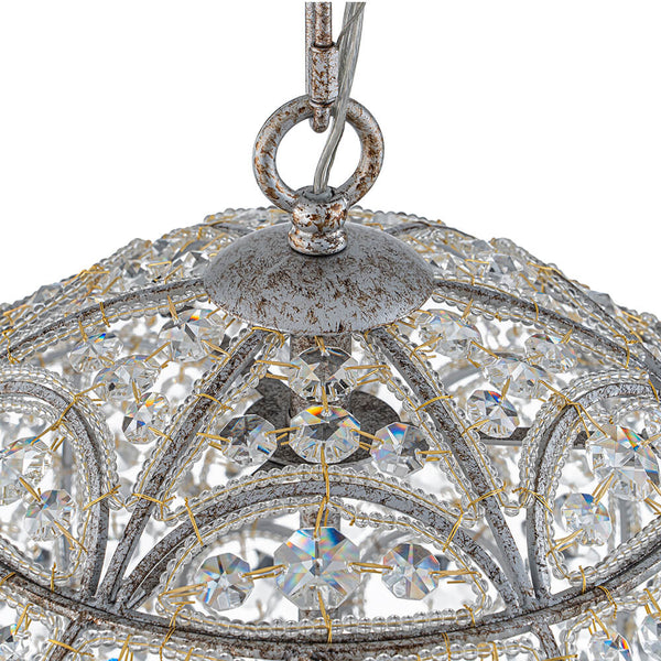 4/6 - Light Luxury Spherical Crystal Chandelier - Yiilighting