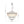 6-Light Glam Tiered Ring Crystal Circular Chandelier