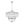6-Light Glam Tiered Ring Crystal Circular Chandelier