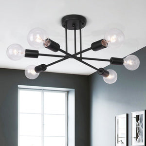 6 - Light Sputnik Sphere Semi Flush - Yiilighting