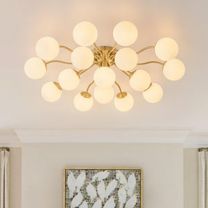 6/11/16 - Light Mid - Century Modern Glass Sputnik Ceiling Light - Yiilighting