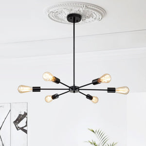 6/8 - Light Modern Sputnik Silhouette Chandelier - Yiilighting