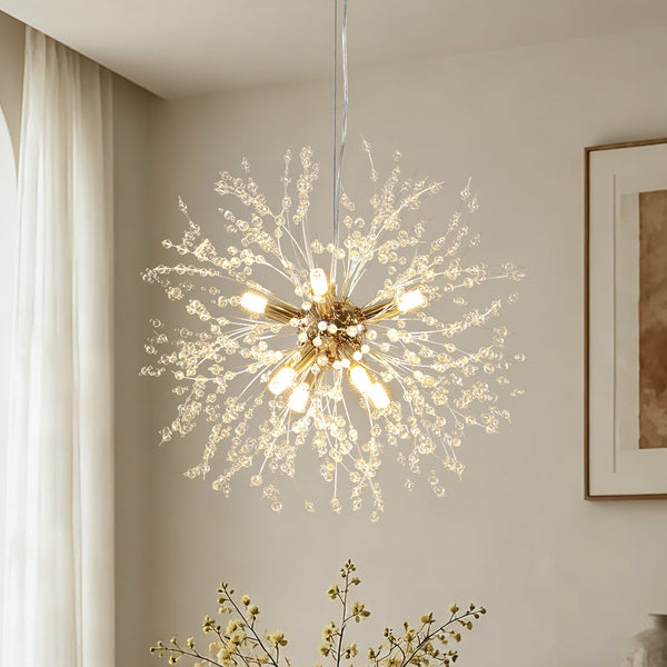 8/9-Light Dandelion Firework Chandelier - Yiilighting