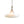 Suspension simple Bauhaus minimaliste conique en verre et chrome