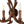 Country Rustic Deer Antler Two Candle Style Wall Sconce