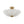 Cream 3-Light Ethereal Pleat Blooming Flower Fabric Semi-Flush Ceiling Light