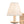 French Cream 2-Light Tapered Linen Fabric Shade Wall Sconce