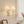 French Cream 2-Light Tapered Linen Fabric Shade Wall Sconce