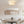 Modern Double Layer Concentric Linen Fabric Round Semi Flush Mount