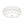 Modern Double Layer Concentric Linen Fabric Round Semi Flush Mount